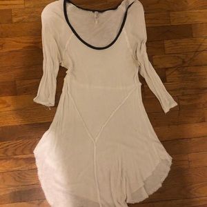 Free People thin white blouse